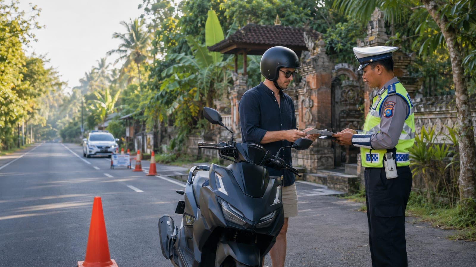What Happens If You're Stopped at a Bali Traffic Checkpoint